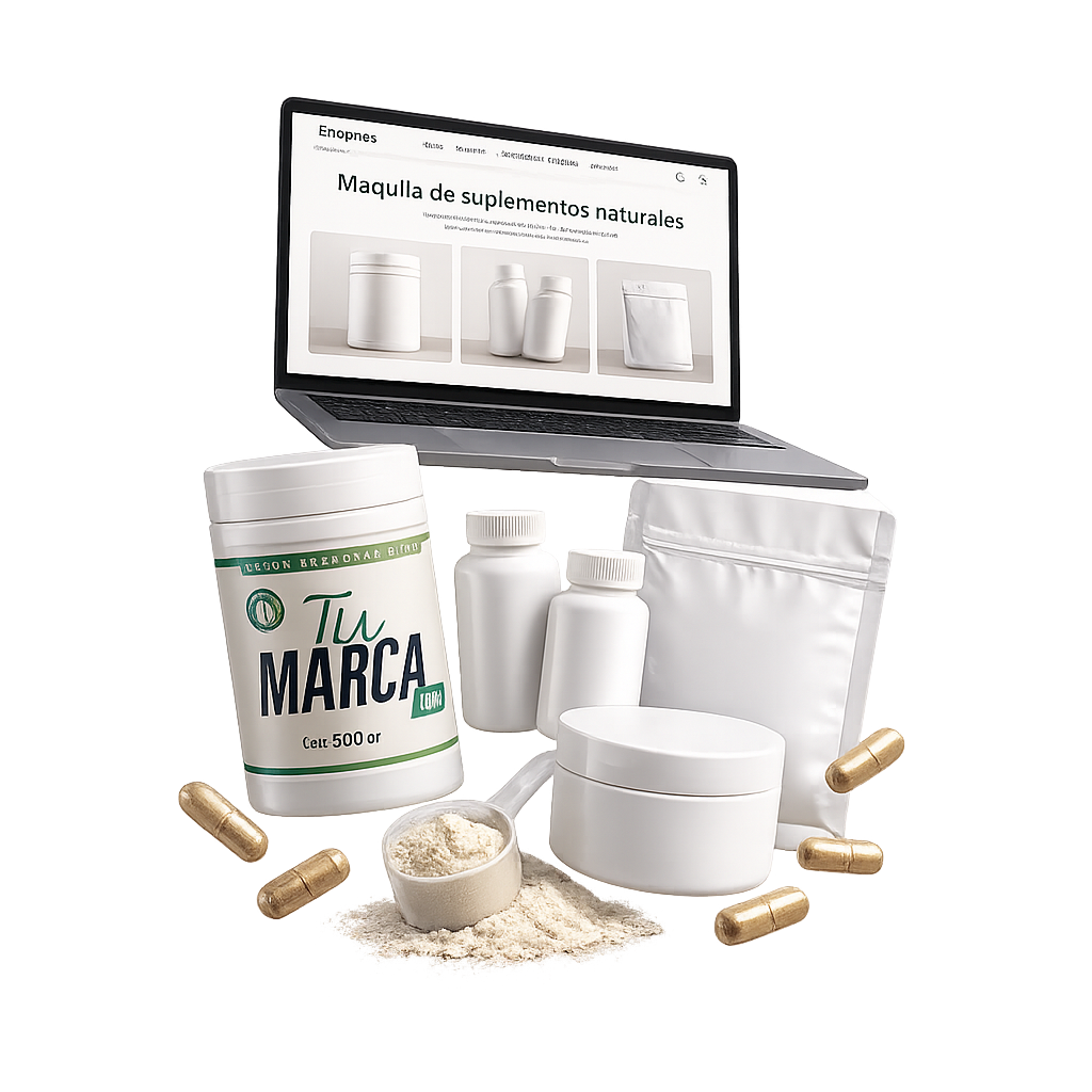 Productos naturales desarrollados para una marca propia por MAS PERÚ