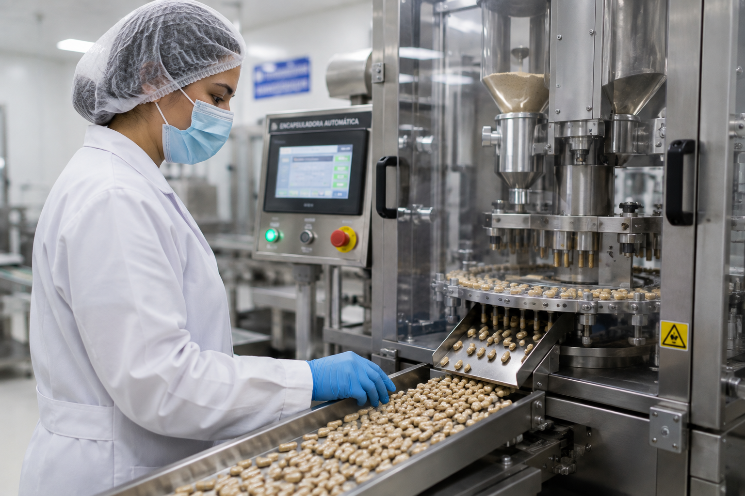 Servicio de encapsulado para productos naturales
